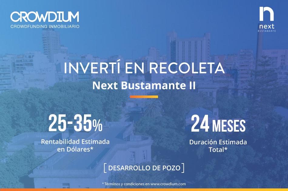 Crowdium fonde&oacute; su 7mo proyecto y vuelve a Recoleta por m&aacute;s