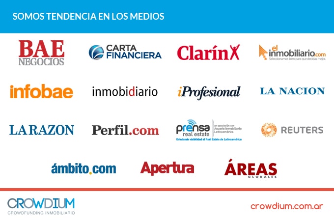 Crowdium marca tendencia en los medios de comunicaci&oacute;n